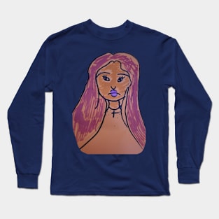 Rude Beth Long Sleeve T-Shirt